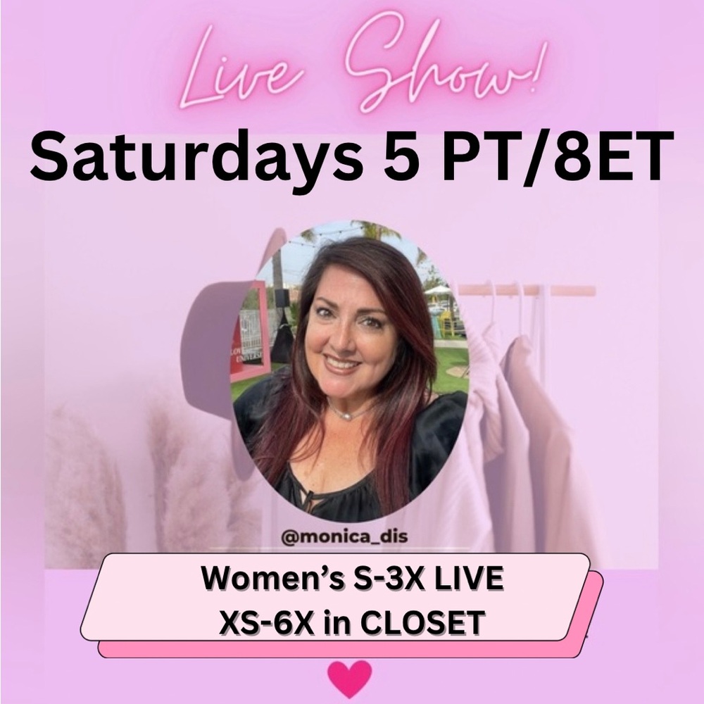 🌟🛍️GET TO KNOW ME @Monica_Dis   🛍️ 🌟 - This is not my live show notification 💕